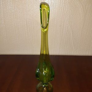 MCM VIKING Epic 6 Petal Art Swung Glass Vase
